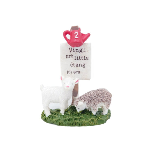 ミニチュアオブジェ ムトンドゥブレリー