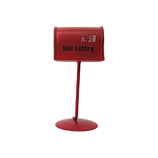 ミニチュアオブジェ ミニレッドポスト