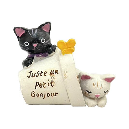 ミニチュアオブジェ ポンジュールキャット